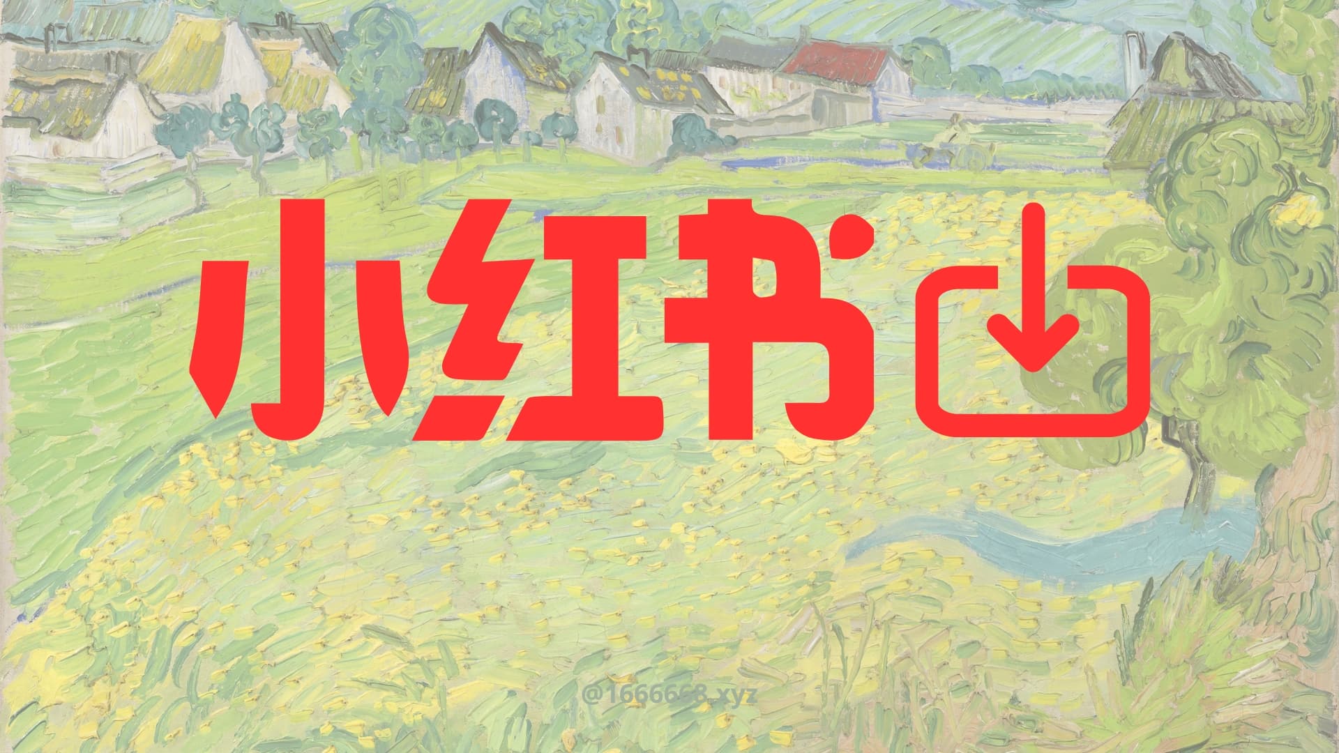 小红书下载图片